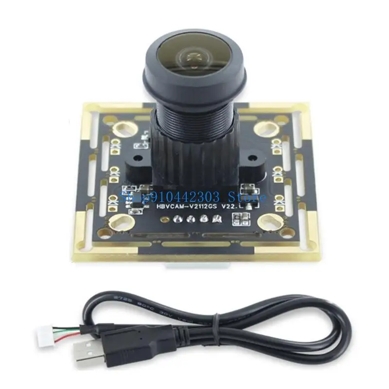 

652F 0.3MP USB Camera Lens Assembly OV7251 High-Speed Scanning Camera Module 640x480