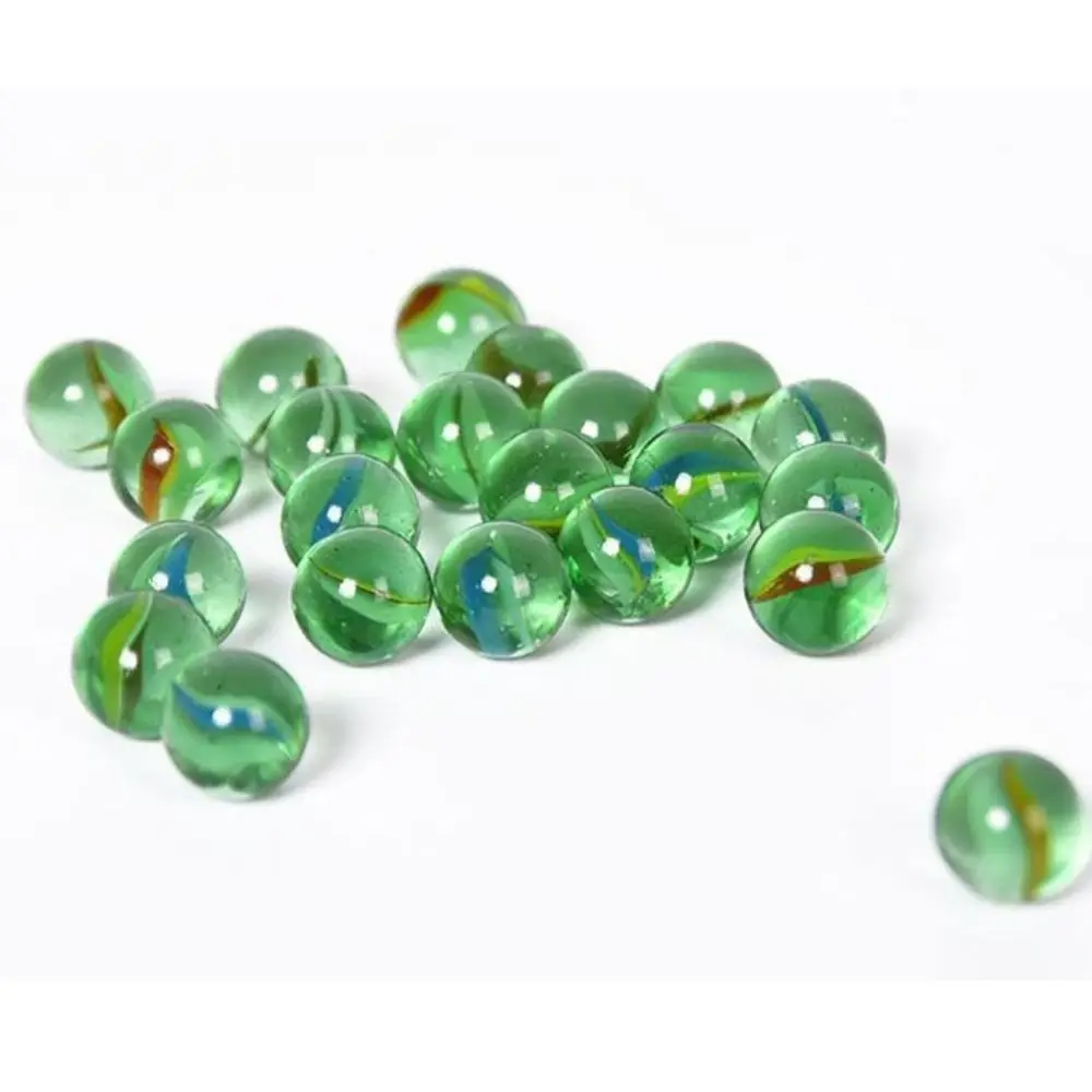 แก้วหินอ่อนที่มีสีสันสำหรับเด็กการเล่นเกมแบบดั้งเดิมของเล่นโซลิแทร์ที่สนุกการตกแต่งบ้านเติมแจกันและถังปลา