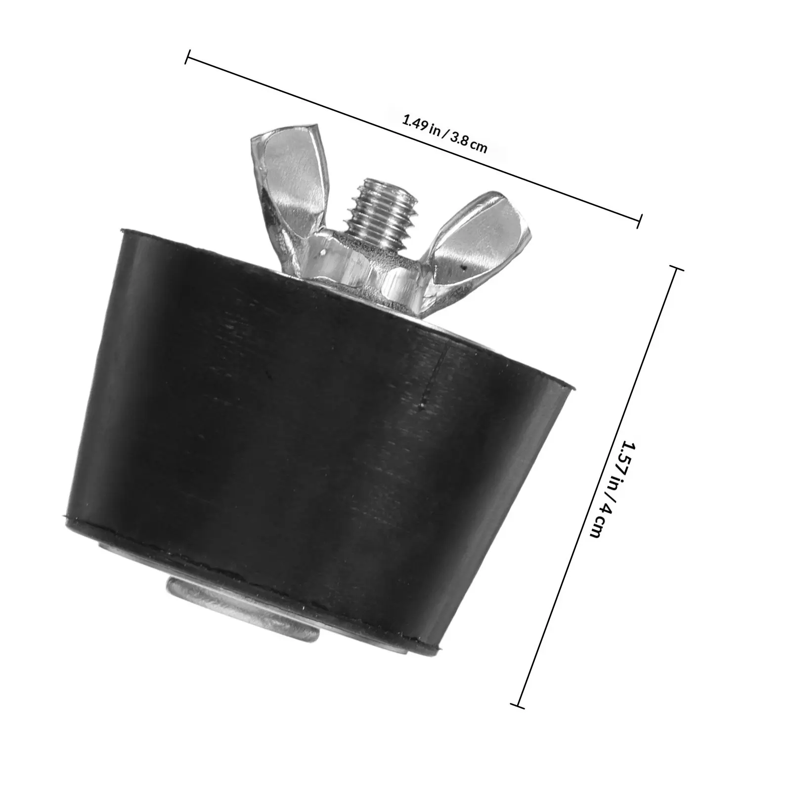 38Mm Stainless Steel Pool Freeze Plug Winter Expansion Plug for Skimmer Outlet Return Protection Residential Public