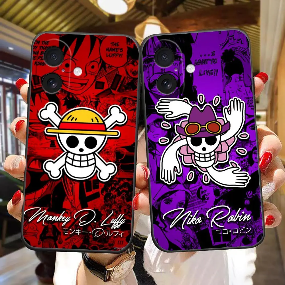 Phone Case For iphone Apple 17 17E AIR 16E 16 15 14 8 7 Plus 13 12 11 XR Pro Max SE4 DIY Shell Cover Luffys Zorro Chopper Sanji