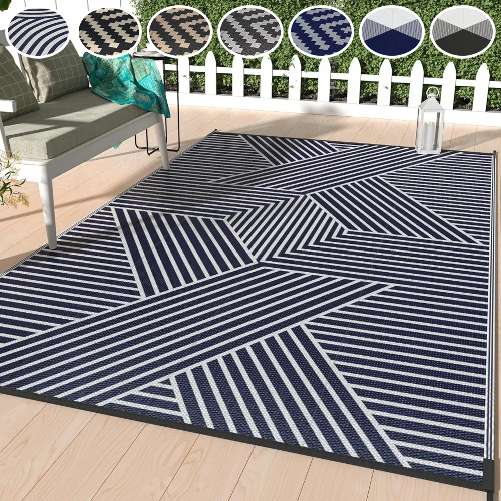 

Crystal Velvet Geometrice Pattern Outdoor Carpet Home Living Room Balcony Mat Large Size Camping Picnic Decorative Rugs Washable