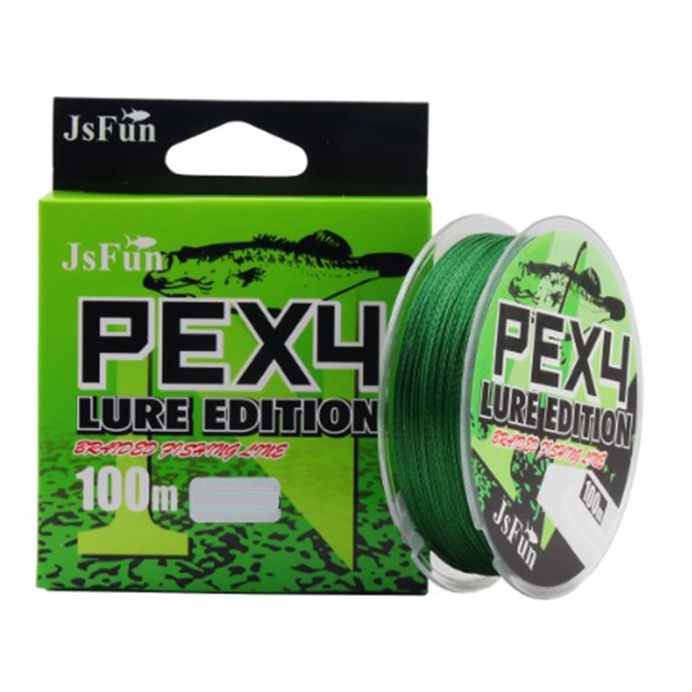 4 Braided PE Fishing Line 8.3x8.3x2cm Wear-resistant Vigorous Horse Fishing Line Throwing Pole Luya Special Lines Accessories