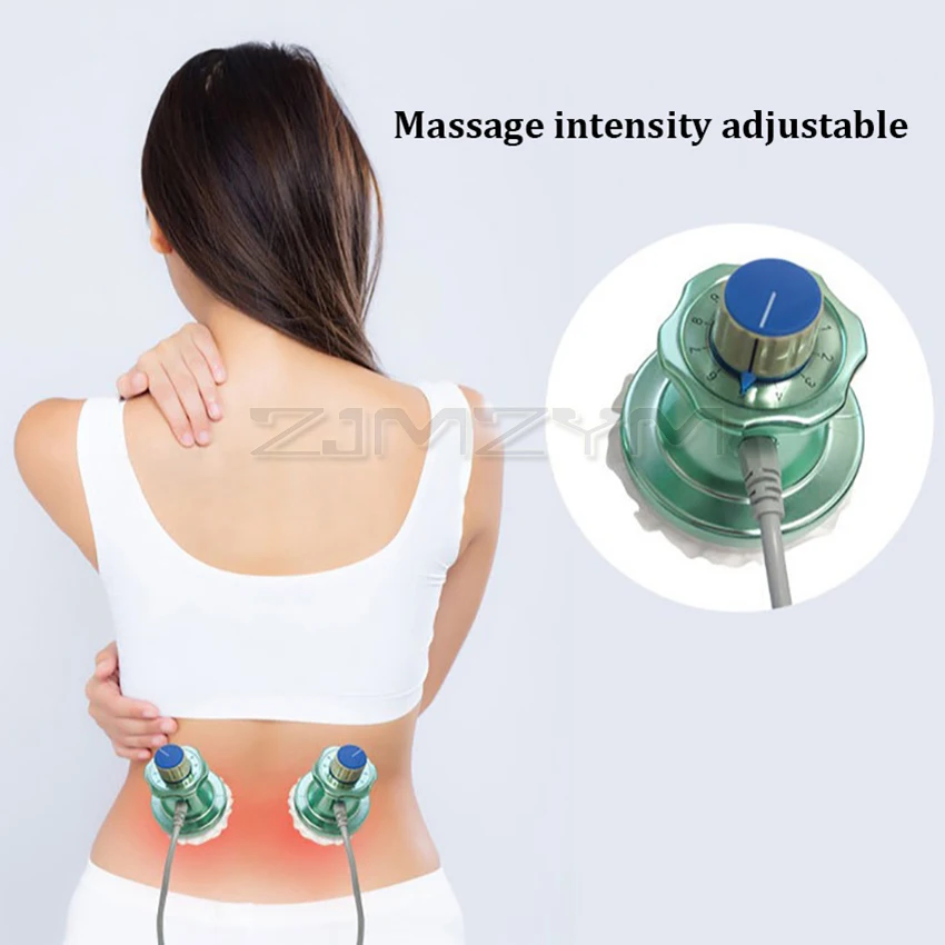 Electric Lymphatic Drainage Machine EMS with Heating Body Massage Muscles Relax Pain Relief Massager Equipment