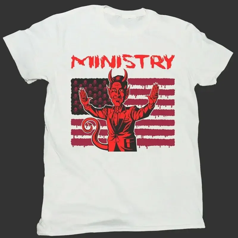 Ministry Industrial Band T Shirt Cotton Size S to 5XL LI1490