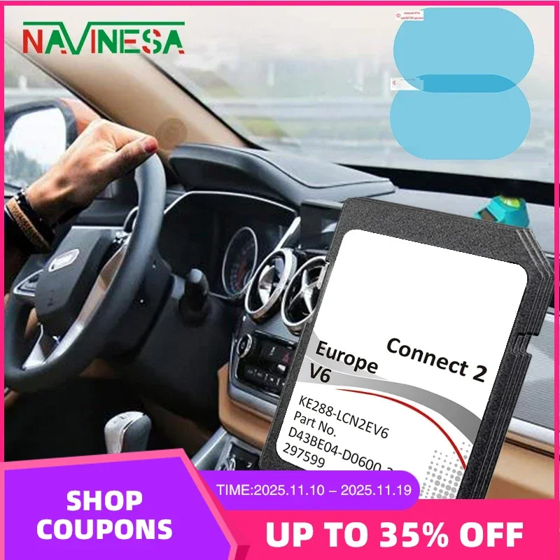 

Update Connect 2 Navigation SD Card Europe Turkey Maps Sat Nav 2021 Version GPS Card for Nissan Leaf/Micra/Juke/Note/E-NV200 Car