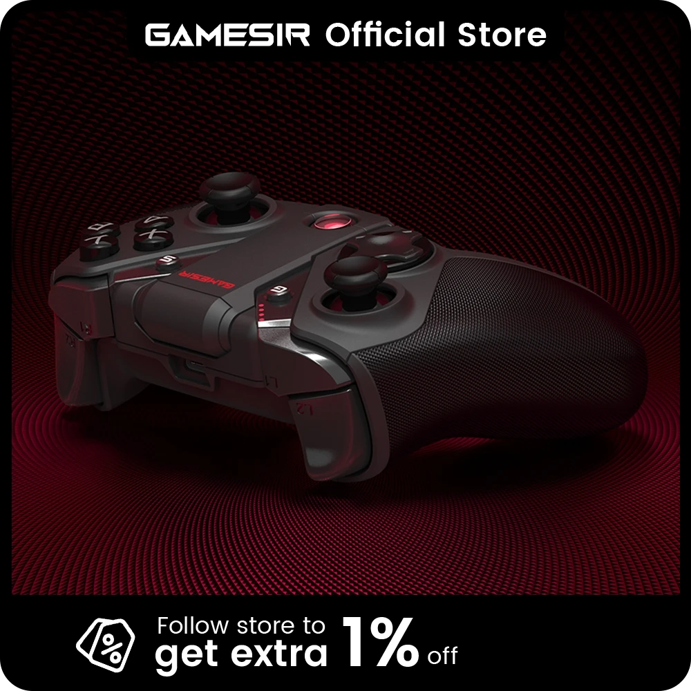 GameSir G4 Pro Bluetooth Switch Game Controller Wireless Gamepad for Nintendo Switch / Android / iPhone / PC Magnetic ABXY