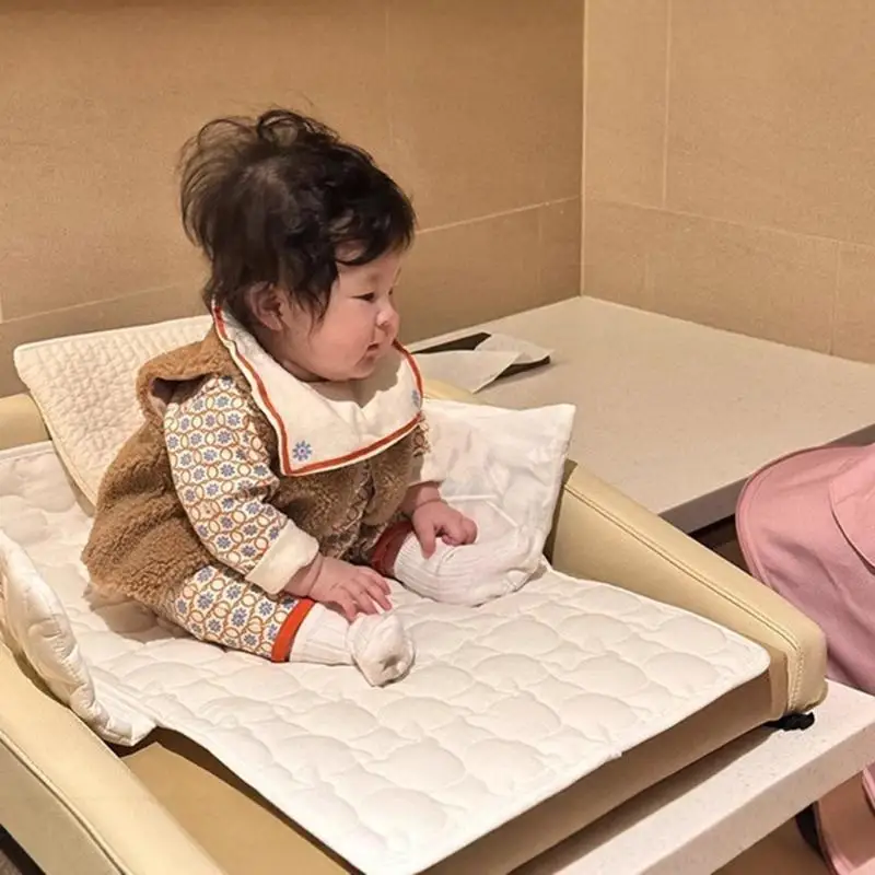 Alfombrilla compacta para pañales bebé D7YD, almohadilla orina reutilizable para bebés con absorbencia para recién nacidos