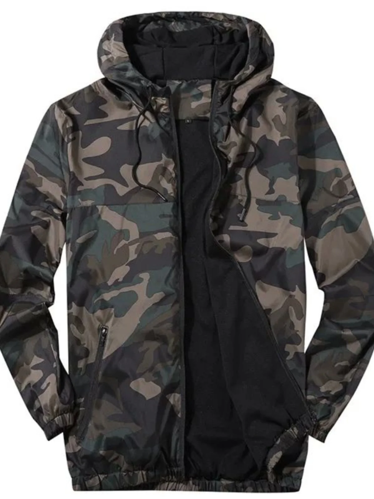 Herren Loose Fit Atmungsaktive Jaet Spor Casual Oberbekleidung Long Sve Reißverschluss Jugendliche Sle Herbstsaison Regular Sve