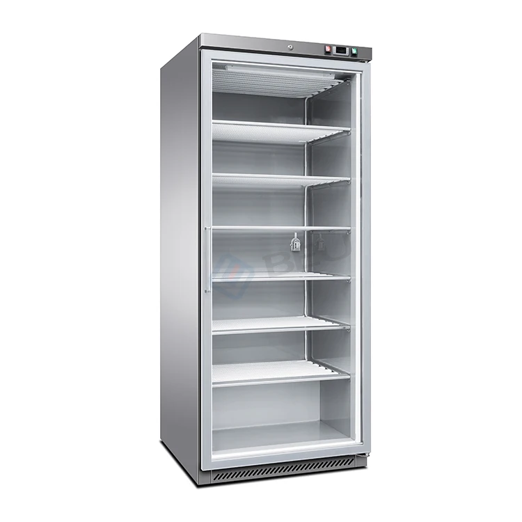 

Led Light Vertical Display Cooler And Glass Door Refrigerator Commercial Catering Equipment