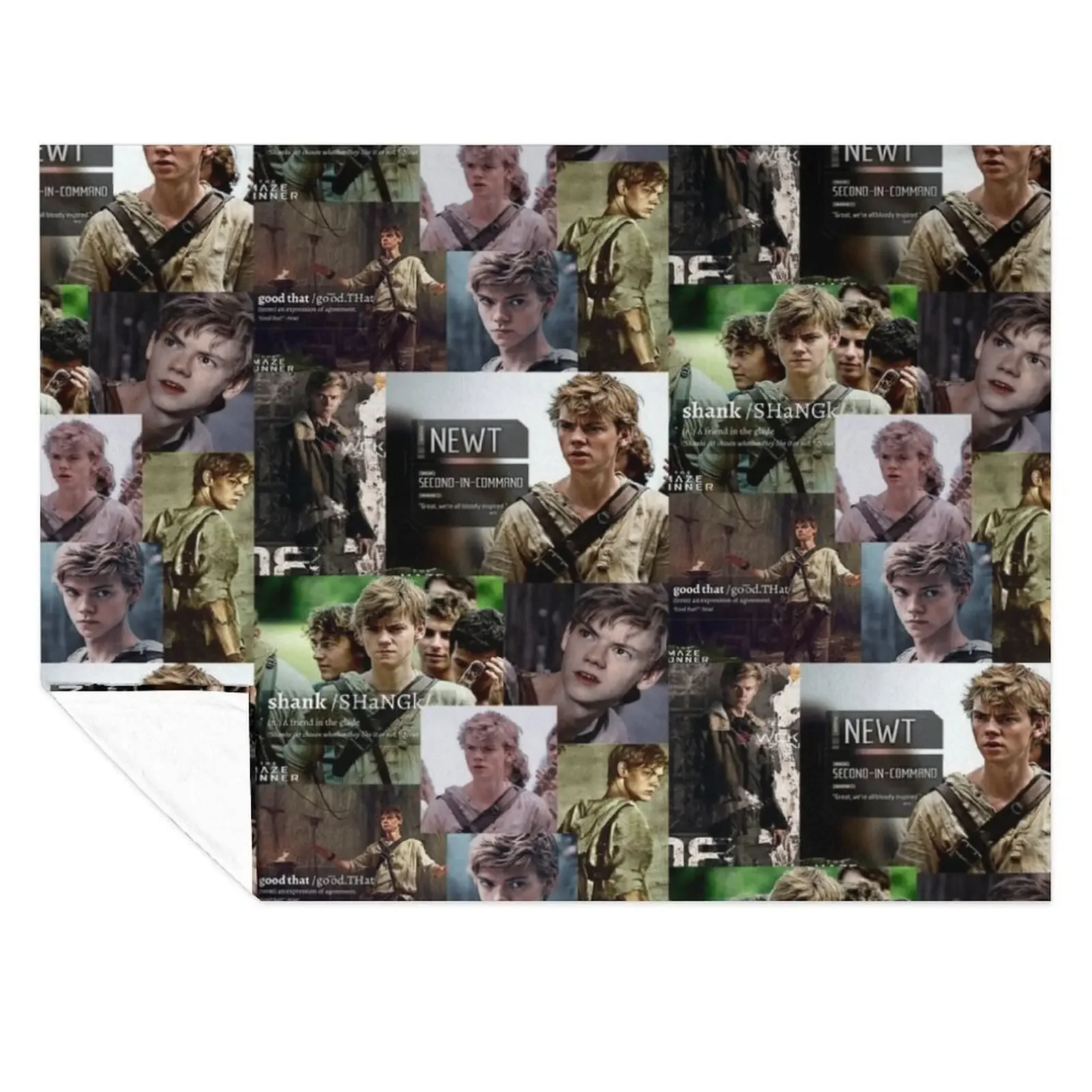 

Newt Throw Blanket Tourist Beach Stuffeds cosplay anime Blankets