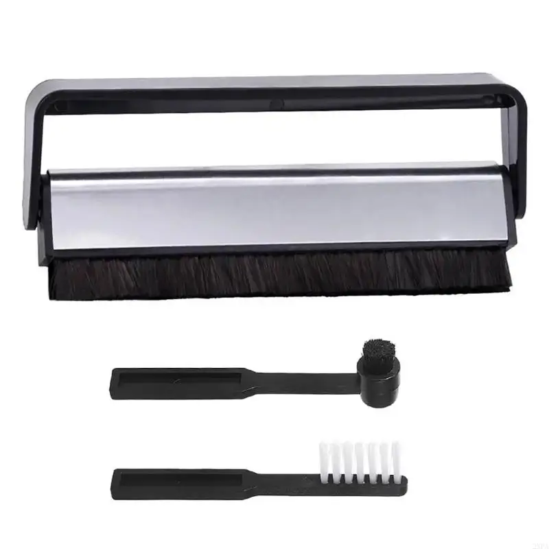

2XPA set/3pc Professional Cleanings Brush Super Clean Record Dust Remover Dusters Brush for Record Professional and Home Use