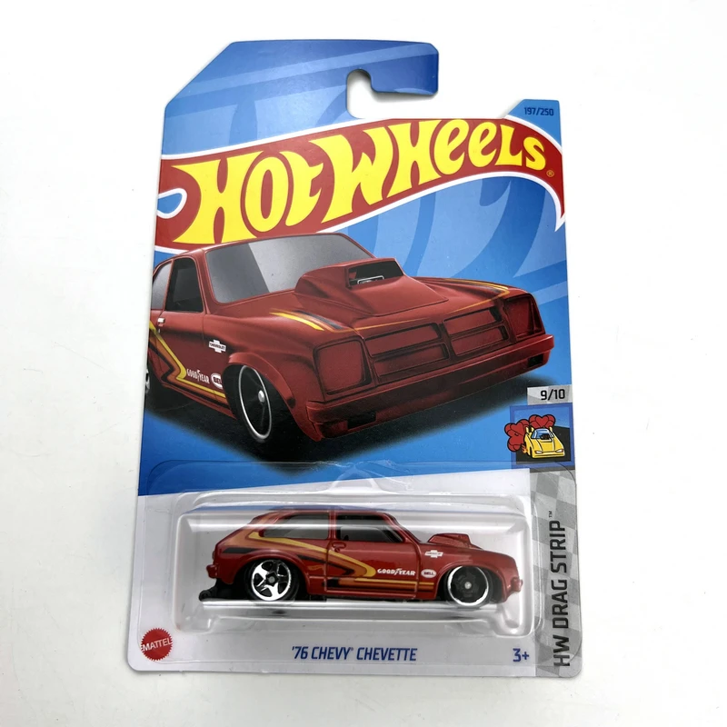 2023-197 Hot Wheels Cars 76 CHEVY CHEVETTE 1/64 Metal Die-cast Model Toy Vehicles