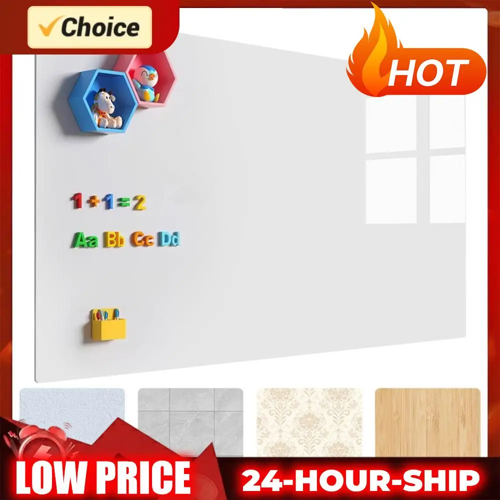 

Магнитная доска-стикер с маркером, магнитом и ластиком, настенная, сухостираемая, с магнитной поверхностью, стираемая