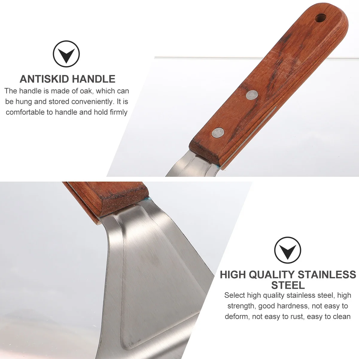 

Steel Pizza Shovel Pizza Server Spatula For Kitchen Cake Bread Pie Tart Transfer Tool Cooking Spatula