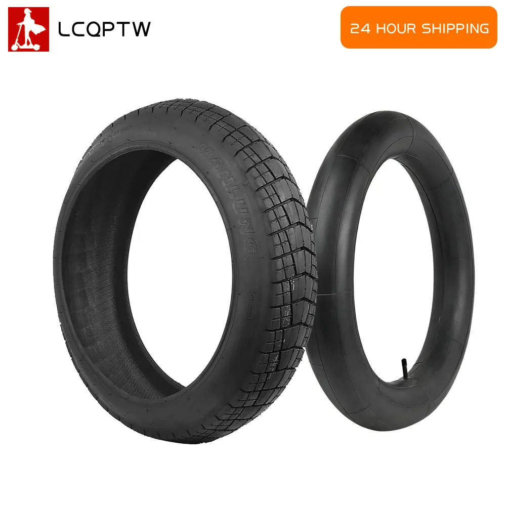Bicycle Fat Tire 20x4.0 Bike Off-road Fat Tire For Snowmobile Beach Electric Bicycle  20 Inch 20*4.0 Anti-Slip Fat Tire Part