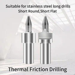 Broca corta de fusión en caliente de fricción térmica, herramienta de fabricación de agujeros de carburo sólido, M3M4M5M6M8M10M12, grifo de extrusión de taladro de fusión en caliente de aleación