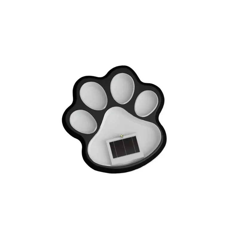 4/8PCS Dog Cat Paw Solar Landscape Light Waterproof Outdoor Pathway Lamp Automatic on Off LED for Backyard Garden view 6