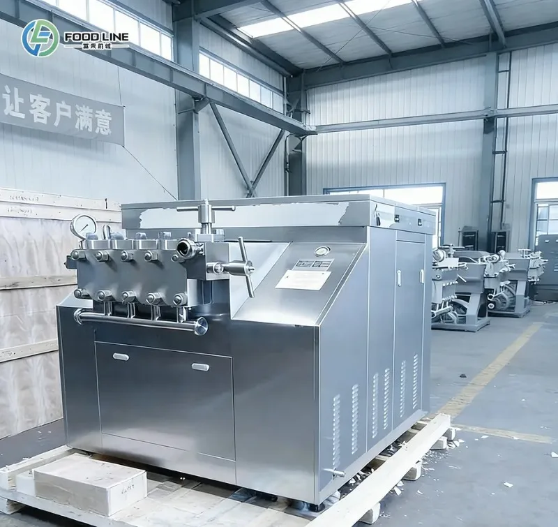 Energy Saving Easy Operation Cleaning Pasteurizer and Homogenizer