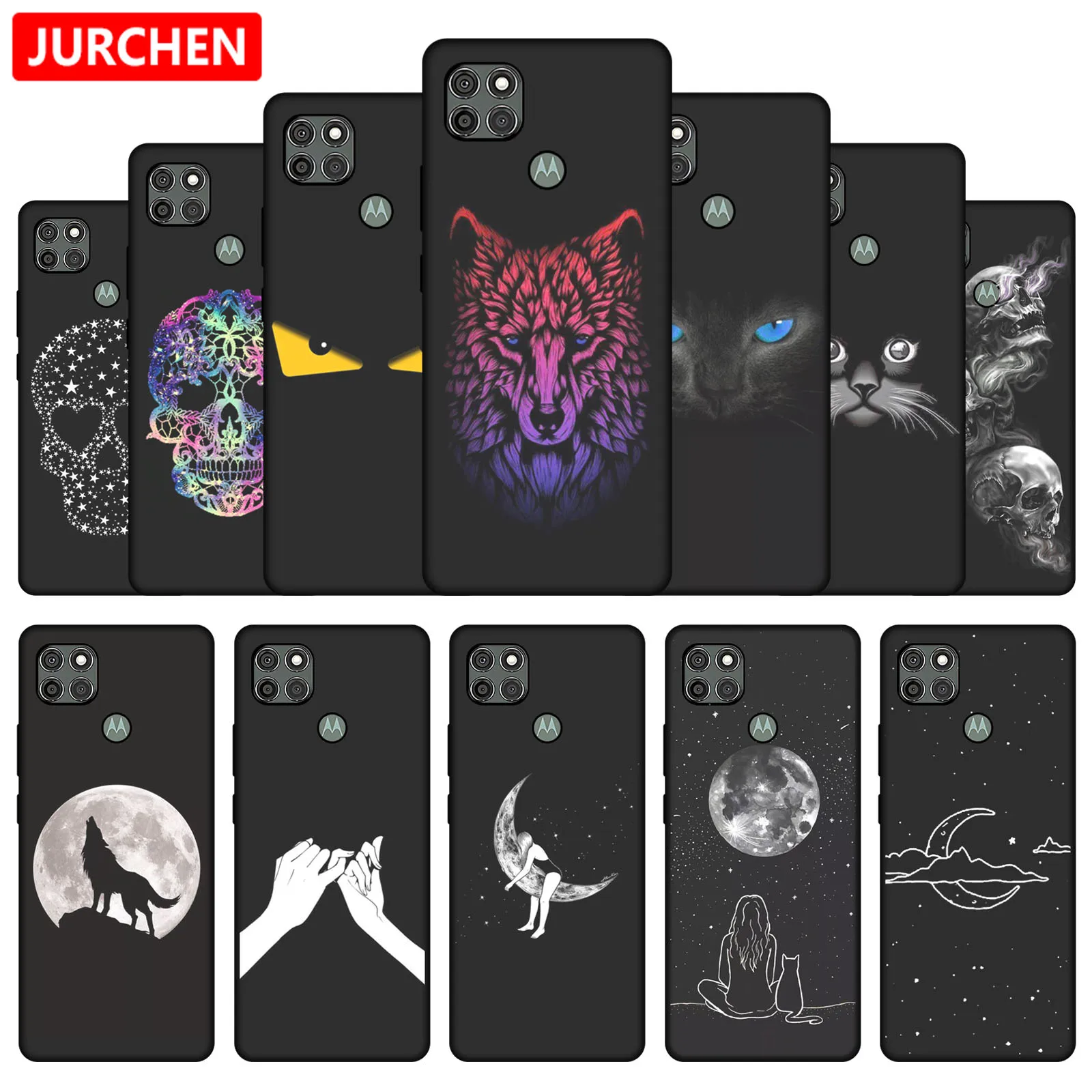 New Style Silicone Case For Motorola Moto G9 G 9 Power Back Cover For MOTO G9Power XT2091-3 XT2091-4 Custom Cats Cartoon Pattern