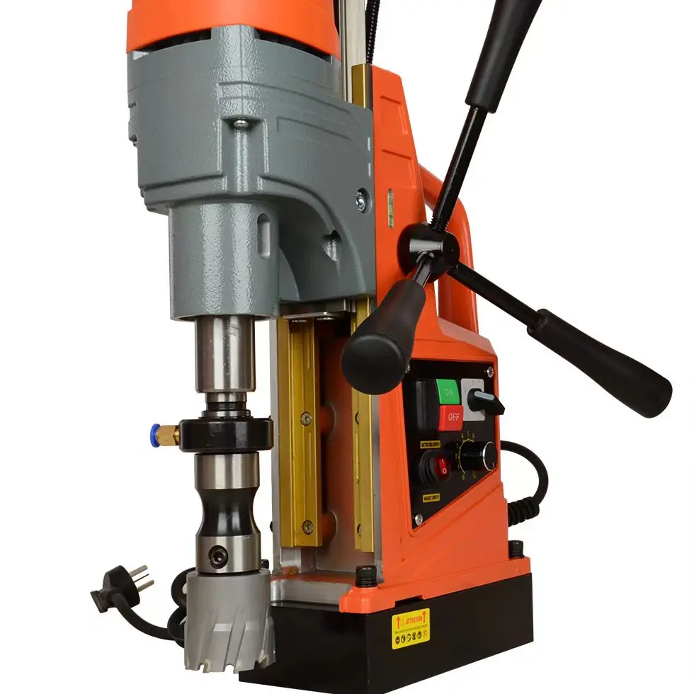 D8880 High-precision Magnetic Drilling Rig 220V 2000W Brush Motor 50Hz/60Hz Variable Speed