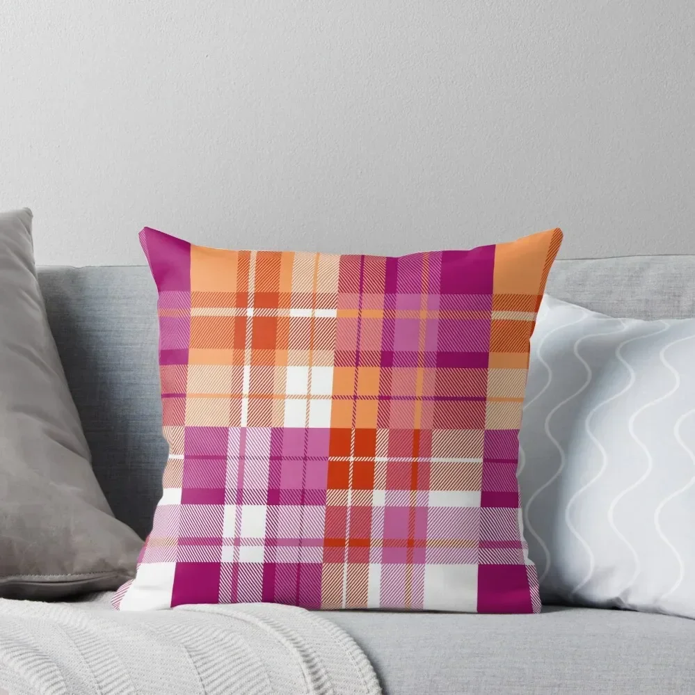 Lesbian Plaid Pattern 3 Mask Christmas Pillow Covers Sofa Cushions Cover pillow cover luxury Custom Cushion Pillow Case