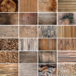 Brown Wood Planks Floor Photography Backdrops Adult Portrait Party Photocall Dark Damaged Wooden Boards Wall Background