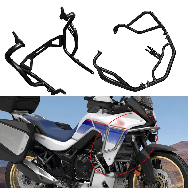 Motorcycle Frame Protection Bars For HONDA XL750 XL 750 TRANSALP 750 2023 2024 Engine Guard Highway Crash Bars Bumper Stunt Cage