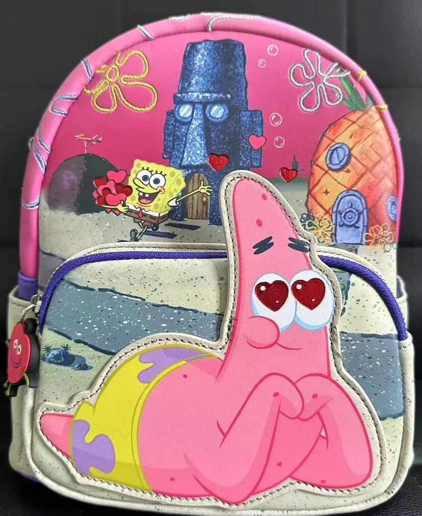 

2025 Hot Selling New Patrick Star Mini Backpack Holiday Gift Casual Backpack Suitable For Friends Backpack schoolbag