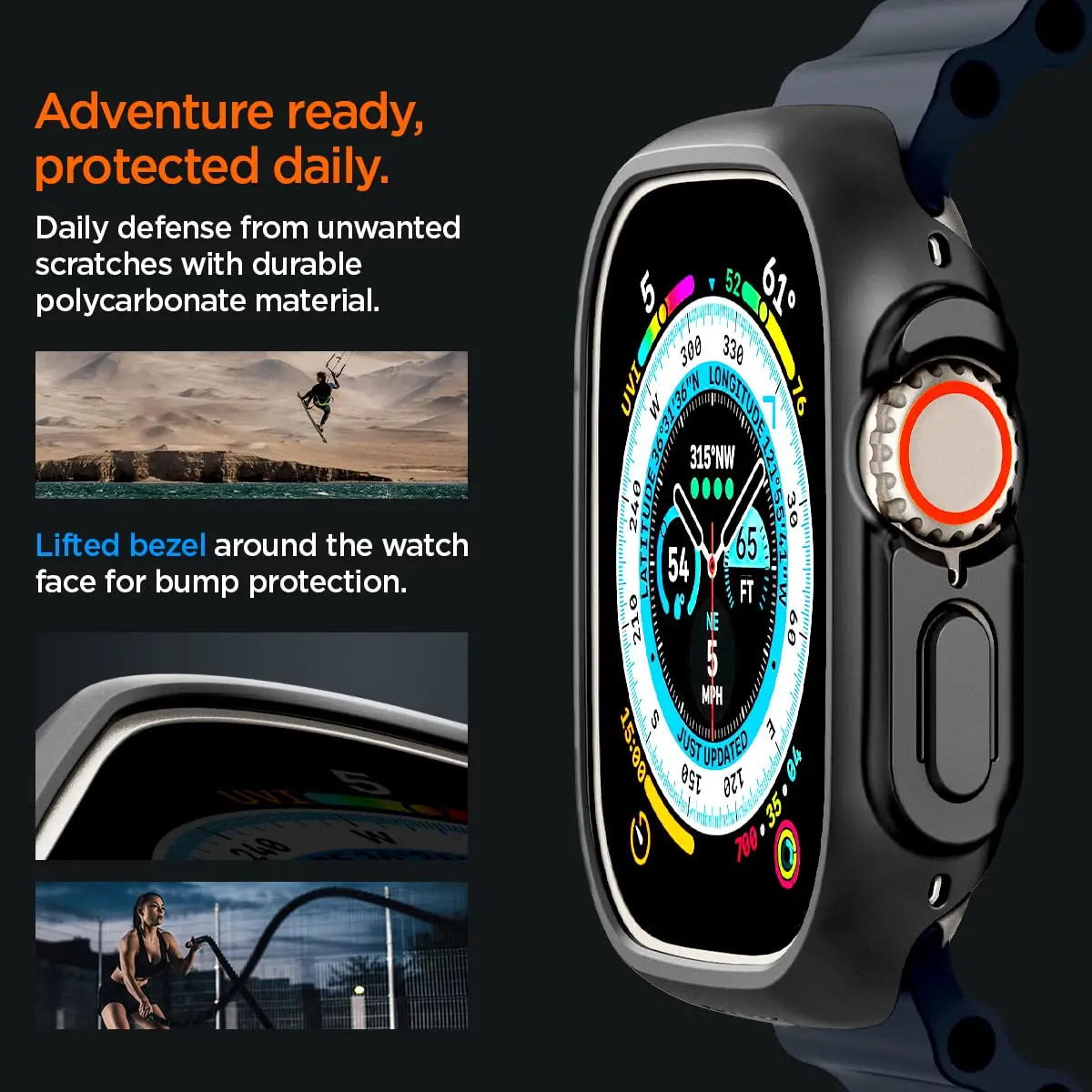 Etui Spigen Thin Fit do Apple Watch Ultra 3/2/1 (49 mm) — zdjęcie 7
