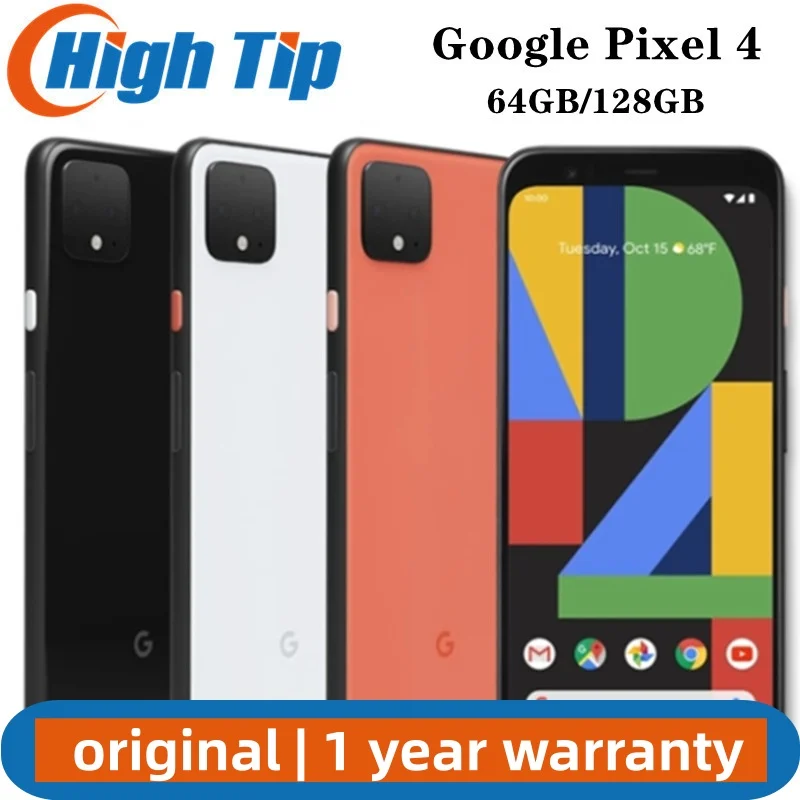 Google Pixel 4 4G Original LTE Mobile Phone 5.7