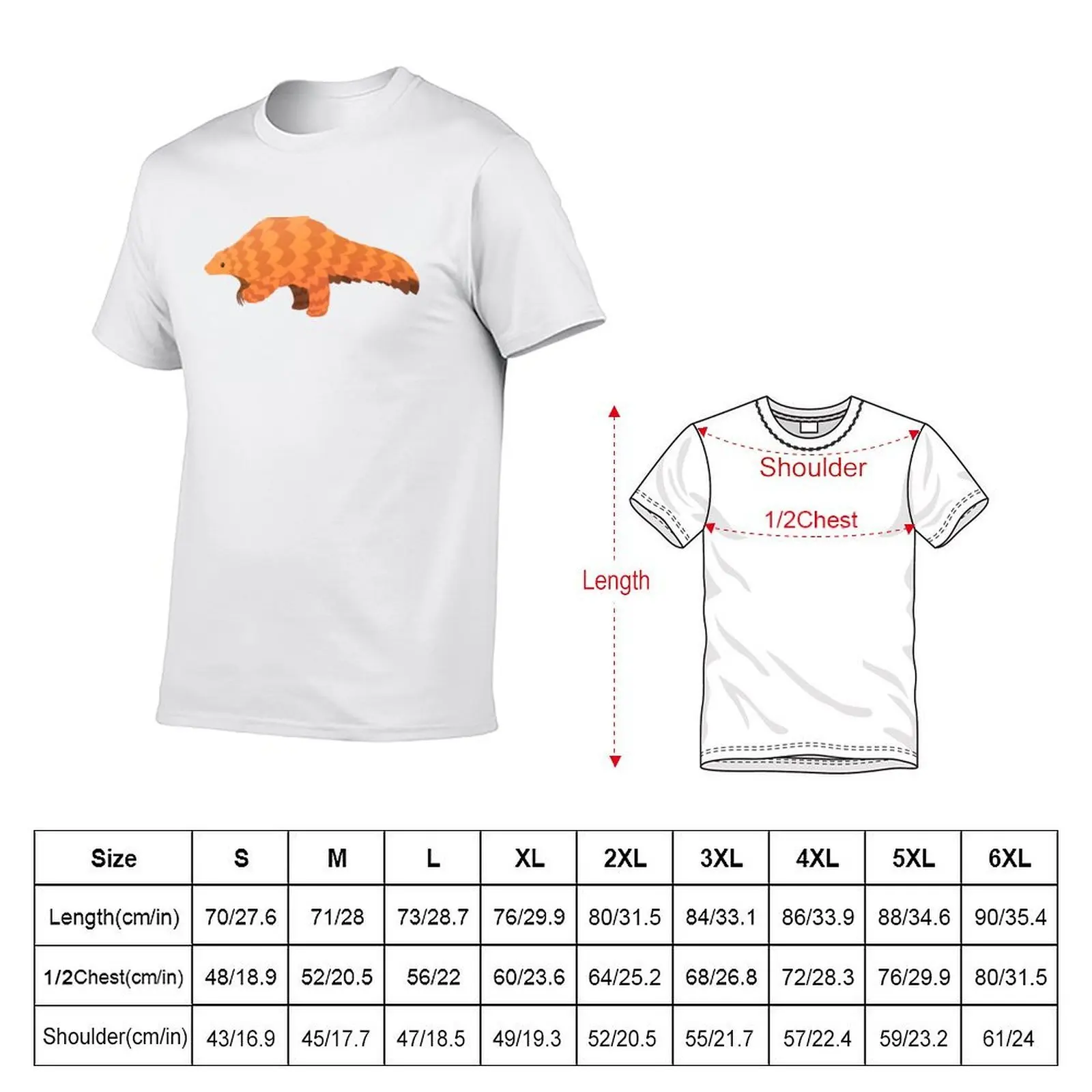 Pangolin pls T-Shirt Cool Feeling Summer Tee Shirt