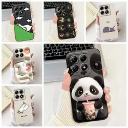 For Xiaomi 14T Pro 5G Case Cute Cartoons Duck Pattern Silicone Soft Back Cover For Xiaomi14t 14T Pro 14 T Pro 5G Coque