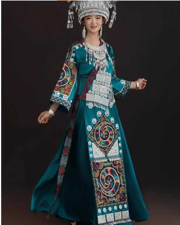 New Ethnic Minority Clothing Women's Traditional Miao Clothing Guizhou