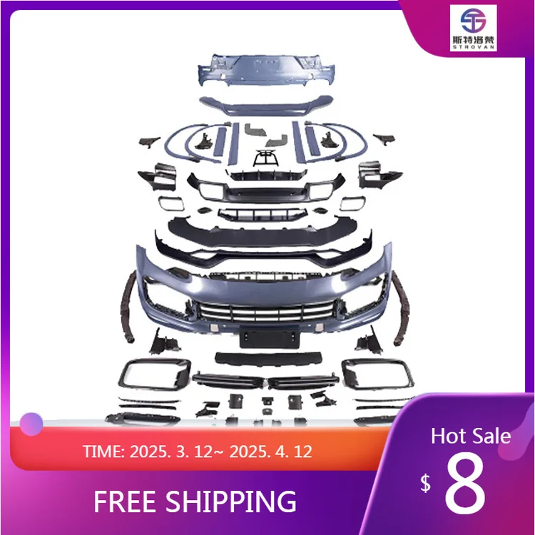 

High Quality Front Rear Bumpers Diffusers Wheel Arches Body Kit Coupe 9Y0 9Y0.1 9YA Body Kits for PorscheS Cayenne 2018-2023