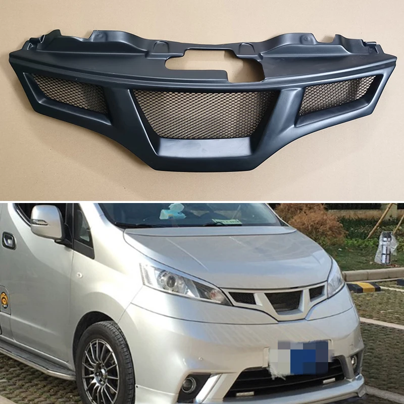 For Nissan NV200 2010--2018 Year  Racing Grille Grill Body Kit Accessories FRP Matte Black