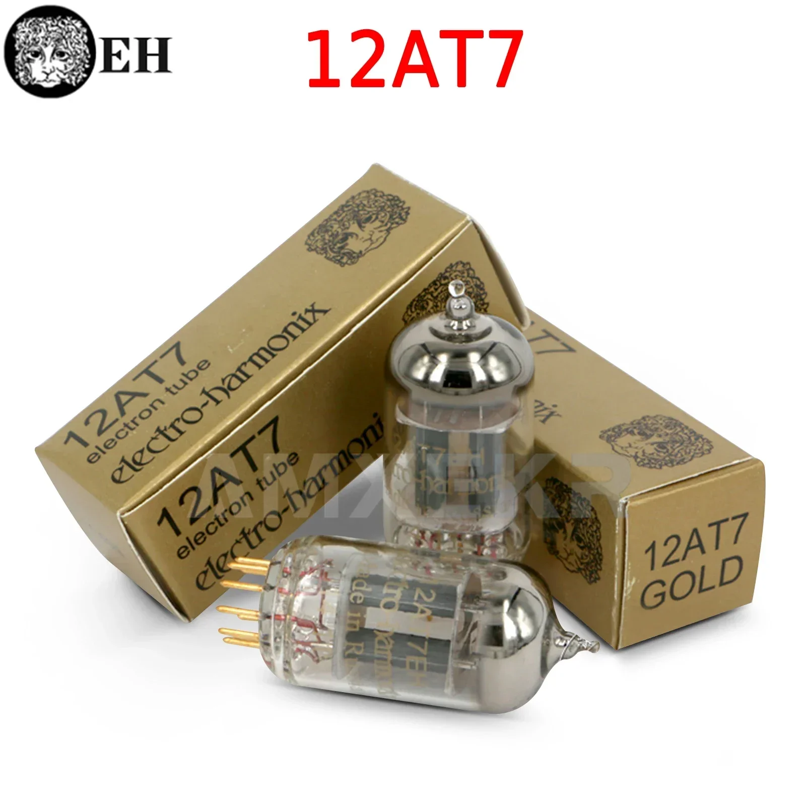 

Vacuum Tube EH 12AT7 ECC81 Golden Foot Electronic Tube Amplifier Kit HIFI Audio Valve Original Exact Match Genuine