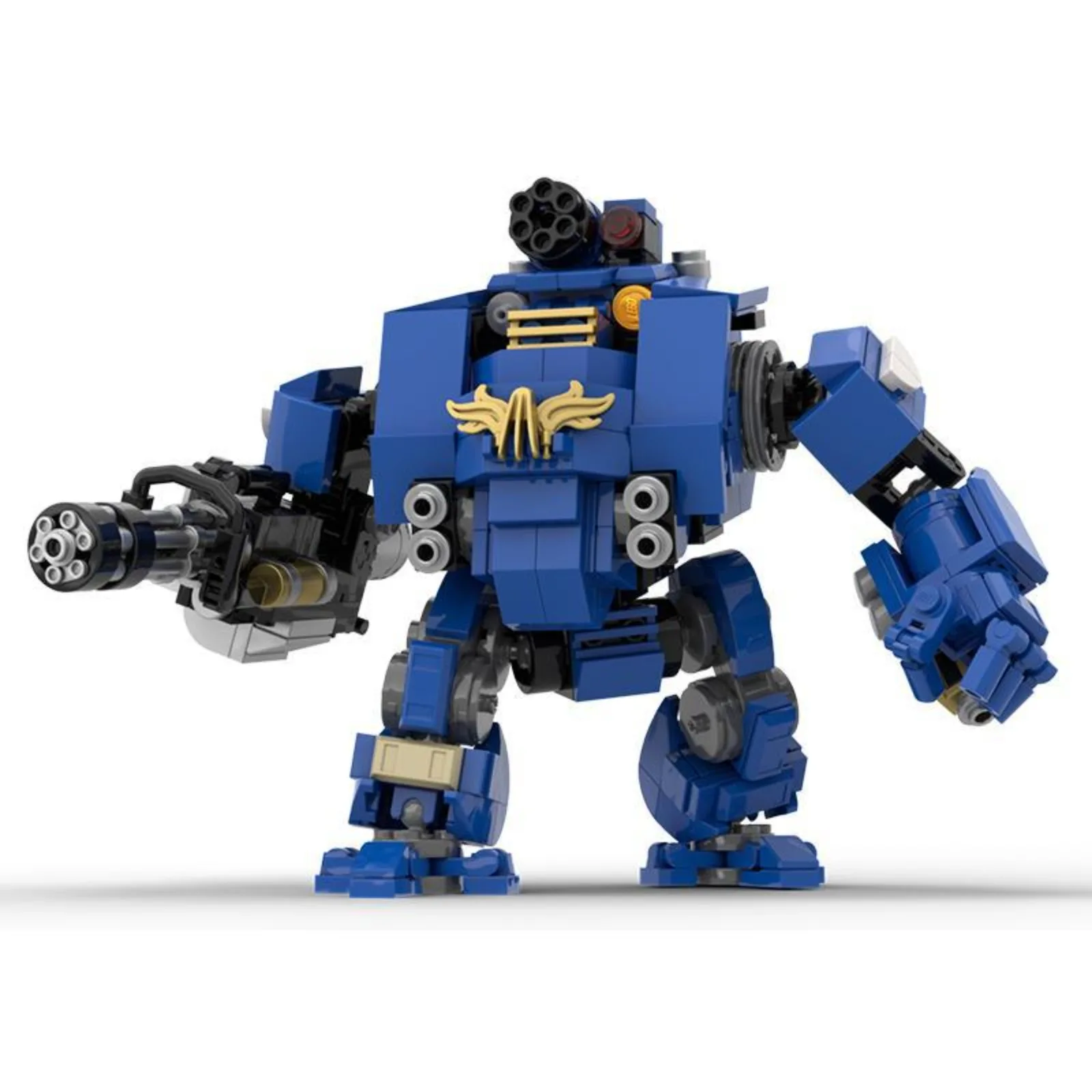 

447pcs MOC Redeemer Fearless Warrior Building Blocks Military Style Action Figure Model