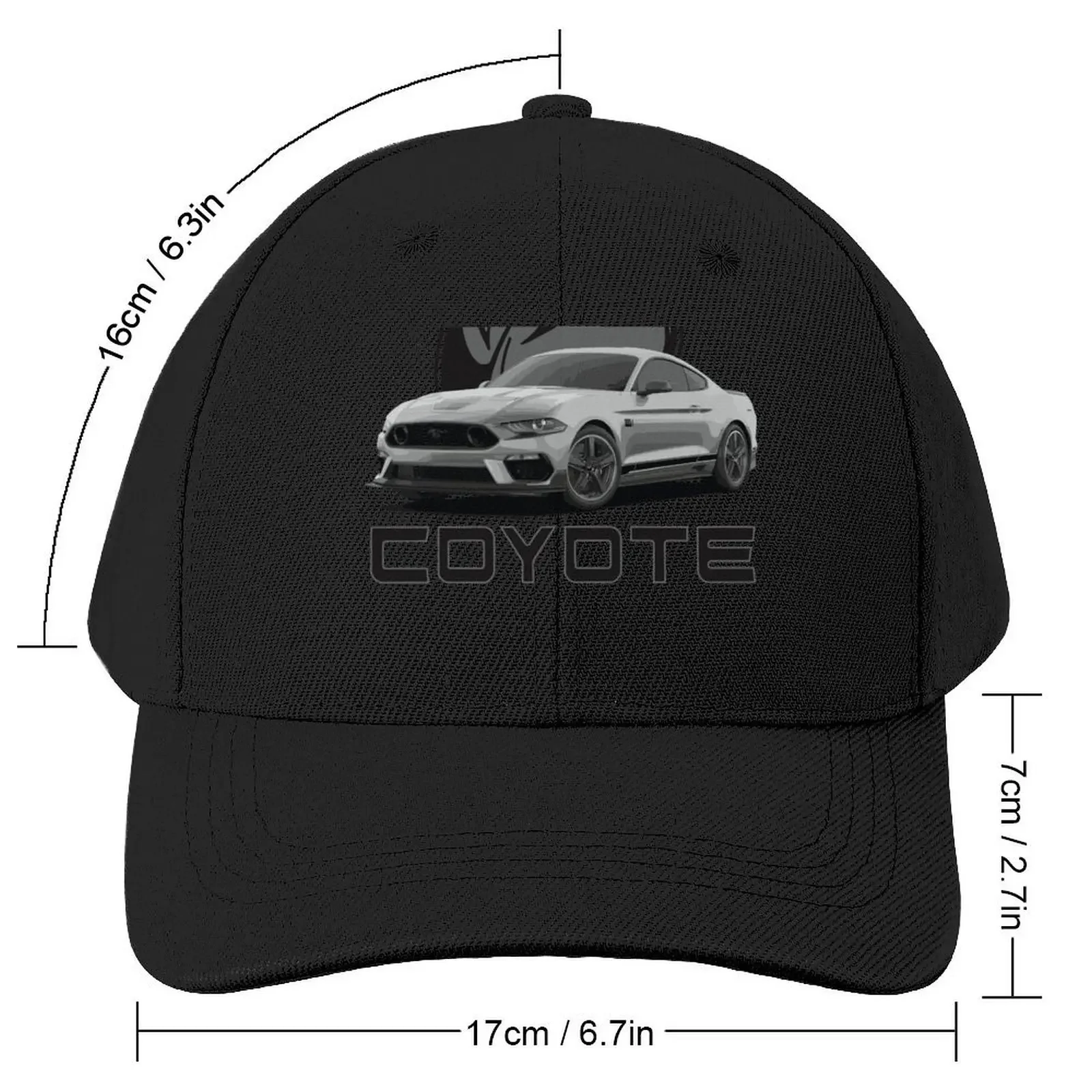 COYOTE MACH 1 Mustang GT 5.0L V8Cap Baseball Cap Beach New In The Hat Luxury Hat black Mens Hats Women's