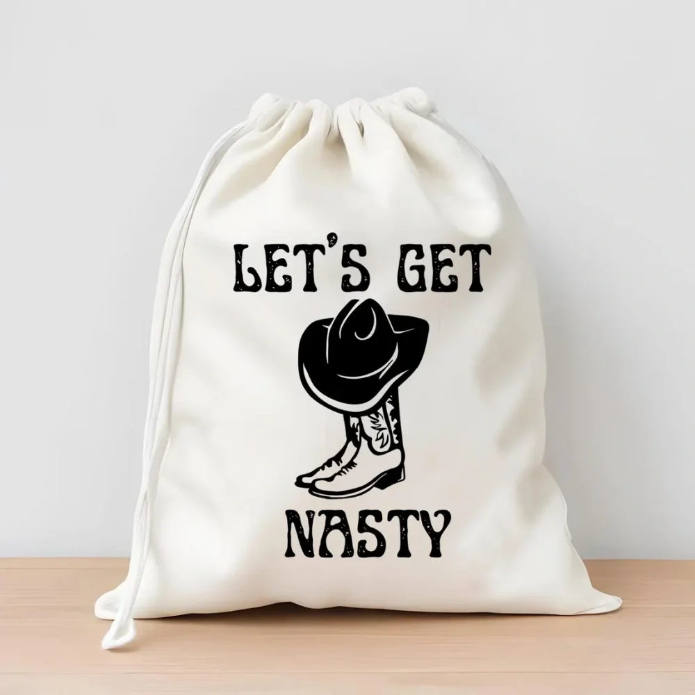 25 Personalized Lets Get Nasty Favor Bags-Nashville Welcome Bag-Party Hangover Kit-Customized Nashville Bags-Custom Favor Bags