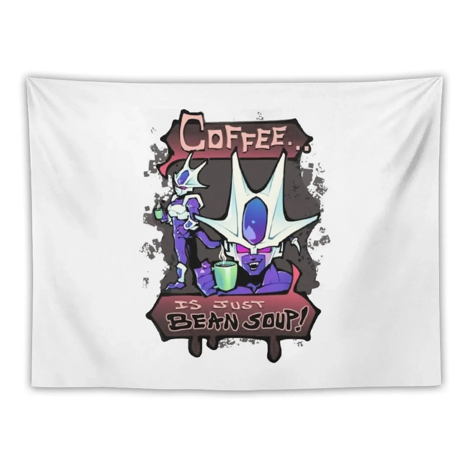 

Lythero Coffee Is Just Bean Soup Tapestry Wall Hanging Wall Cute Room Decor Tapestry