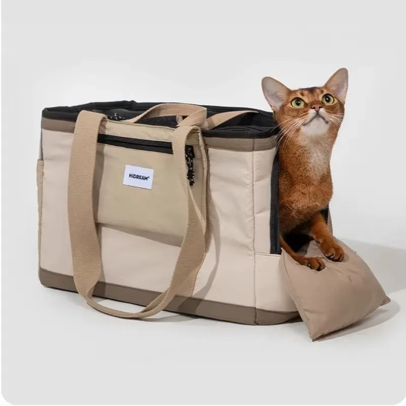 FurStarHigh Quality Pet Carrier Bag Lightweight Portable Shoulder Strap Breathable Small Dog Cat Carrier For Outdoor Travel Pet