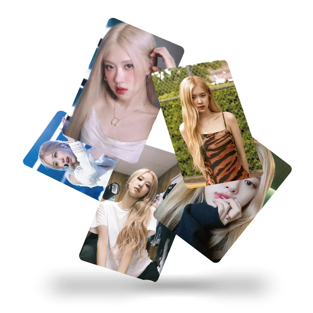 55Pcs Kpop Girls Group New Album Lomo Card Photocards High Quality Double Sided Printd Postcards Fans Collection