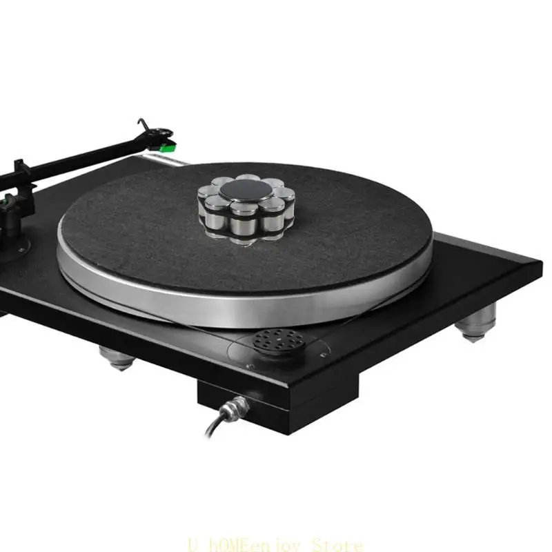 

B0KF for LP Vinyl Part Stainless Steel Turntable Disc Stabilizer for Record Pla