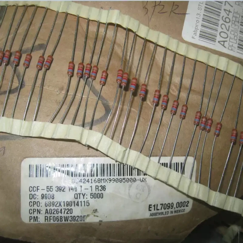 DALE 392R 0.25W 1% Generation 390RCCF-55 Copper Pin Resistance 2.3X6.2MM from the United States