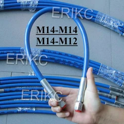 M14*M14 M14*M12 90-100CM Common Rail Piezo Injector Test Bench High Pressure Tube Pipe E1024134 60-70CM E1024135 3100bar