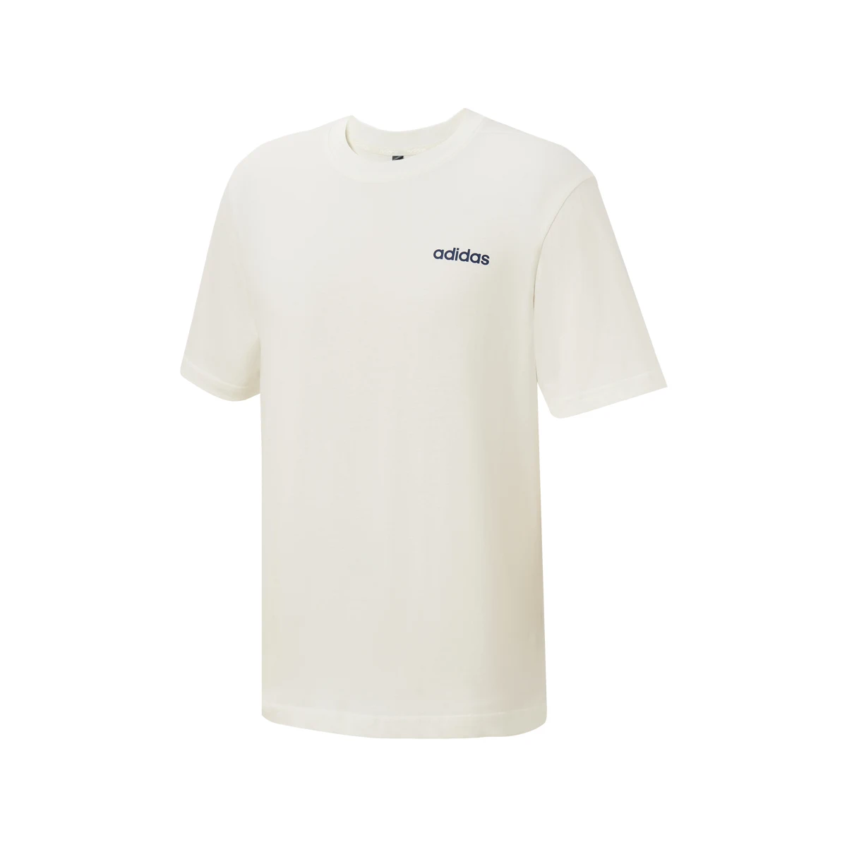 

Adidas Simple Off-white Casual T-shirt,Comfortable and Versatile,with Skin-friendly and Breathable Fabric,Suitable for Daily