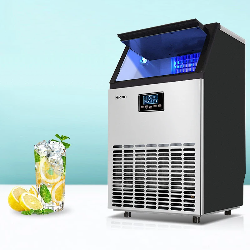 

Fully Automatic Commercial Ice Cube Machine Big Capacity Square Shape for Hotels Coffee Shops OEM Factory Price 220v Electric