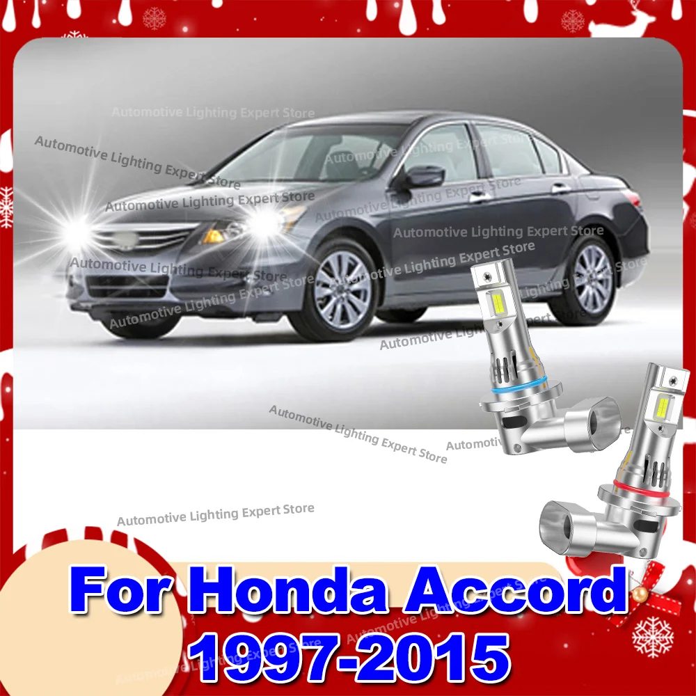 2/4Pcs LED CANBUS Lamp Car Headlight Bulb 30000LM For Honda Accord 1997-2015 2008 2009 2010 2011 2012 2013 2014