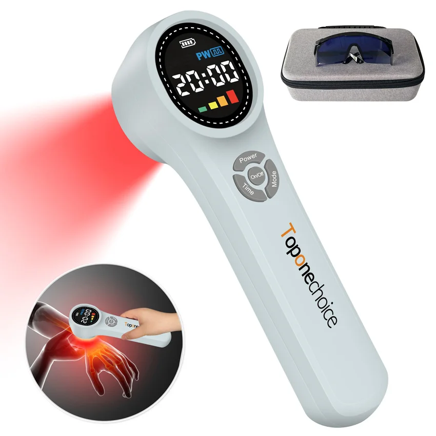 

1760mW 660nm+810nm+980nm Medical Grade Cold Laser Therapy Device Red& Infrared Light Treatment For Elbow Wrist Pain Relief