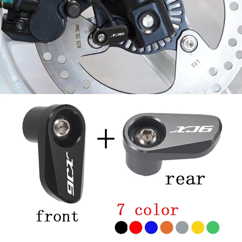 

For YAMAHA XJ6 XJ 6 XJ6F XJ6N DIVERSION Motorcycle CNC Aluminum Front Rear wheel ABS Sensor Guard Protection Accessories